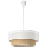  Visilica na sajli BORHO 1xE27/60W/230V prečnik 50 cm bela/juta | Eponuda.com
