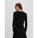 Karl Lagerfeld Kardigan 'Essential Pearl' crna / bijela | shoptok.hr