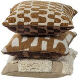 WOOOD Ukrasni jastuci u setu 3 kom od šenila 45x45 cm Fayden – Cijene
