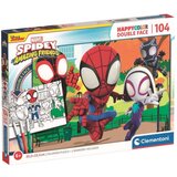 Clementoni Puzzle i bojanka Spidey i prijatelji 104 dijela 401855 | Eponuda.ba