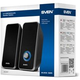 Sven 325 2.0 zvučnici, USB, izlazna snaga 2x3W (RMS), CRNI | shoptok.hr