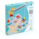Djeco Puzz & Fish – lesena vstavljanka in ribiška igra v enem – Bariolo | Shoptok.si