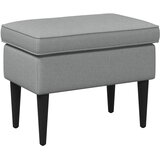  Stolica za noge Svjetlosiva 55 x 35 x 41 cm Tkanina | shoptok.hr