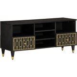 Maison Chic TV omarica - TV stojalo - Televizijska omarica 100x33x46 cm trden mangov les, (21701885) | Shoptok.si