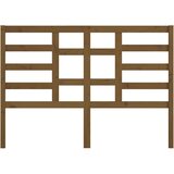  Uzglavlje za krevet boja meda 156 x 4 x 104 cm masivna borovina | shoptok.hr