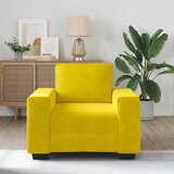 SOFA fotelja žuta 100x77x82 cm baršun | Eponuda.ba