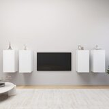 TV ormarići 4 kom bijeli 30,5 x 30 x 60 cm konstruirano drvo | shoptok.hr