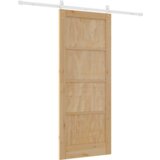 vidaXL drsna vrata s kompletom okovja 83x202 cm Masivni bor | Shoptok.si