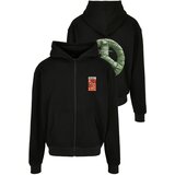 Mister Tee Puffer Peace Heavy Oversize Zip Hoody black | shoptok.hr