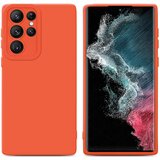 Cadorabo Ohišje, združljiv s Samsungom v tekočini Orange - Zaščitni pokrov iz fleksibilnega silikona TPU, (20593105) Cene