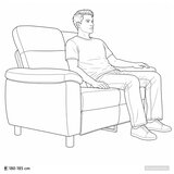 SOFA Ljubičasta 158 x 90 x 95 cm Tkanina Slike