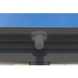 WESTMANN aluminijska nadstrešnica za automobile s okruglim lukom Bergen 15 m2 (3x5 m) | BRANDED IN GERMANY | shoptok.hr