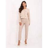 RUE PARIS Trousers-IT-SP-FL9069.00-beige | Shoptok.si