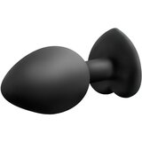 Temptasia Analni čep Bling - medium, črn | Shoptok.si