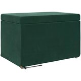  Stolica Tamnozelena 61 x 41 x 40 cm Svileni i Fino Radeći Drvo | Eponuda.com