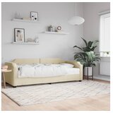 vidaXL Dnevna postelja z vzmetnico krem 80x200 cm blago Cene