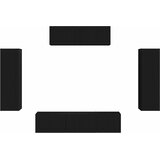 TV ormar 5 kom. Crna | shoptok.hr