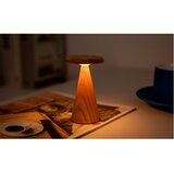 Gingko LED stolna lampa u prirodnoj boji s drvenim sjenilom (visina 14 cm) Sylva – | shoptok.hr