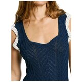 PepeJeans Dolge obleke PL953717 588 Modra | Shoptok.si