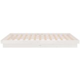  Okvir za krevet od masivnog drva bijeli 90 x 200 cm - Bijela 90 x 200 cm | shoptok.hr