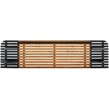 Marckeric Crno/u prirodnoj boji uzglavlje od masivnog bora 240x62 cm Dimas – Cijene
