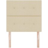  Uzglavlje podesivo po visini s uzglavljem Krema 90 cm tkanina | shoptok.hr