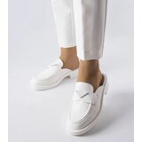 Gemre White mules with closed toe Berkshire Cijene
