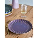 Bloomingville Tamno ljubičasti tanjur od kamenine ø 27 cm Latina – | shoptok.hr