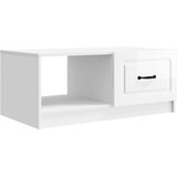  Stolić za kavu Bijela visokog sjaja 90 x 50 x 37 cm | shoptok.hr