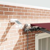 Tenda na automatsko uvlačenje s LED svjetlima bordo 300x250 cm | shoptok.hr