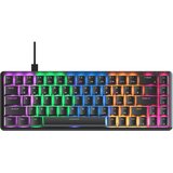 Rampage tastatura žična gaming rebel low profile mehanička crveni switch 38868 Cene