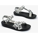 Resti White women's sandals with bow Oyall | shoptok.hr