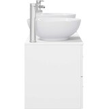  Set namještaja za kupaonicu 3 kom. Bijela 49,5 x 44,5 x 65 cm | shoptok.hr