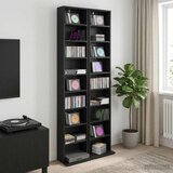 Cd ormar 2 kom. Crni hrast 33 x 23,5 x 175 cm Konstruirano drvo | shoptok.hr