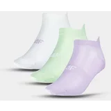 4f Women's Sports Socks Under the Ankle (3Pack) - Multicolor