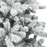  Umjetno božićno drvce s nogom Bijelo 150 cm PVC i čelik | shoptok.hr