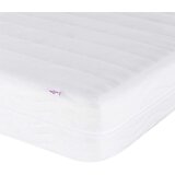vidaXL Postelja z vzmetnico temno zelena 140x200 cm žamet, (21095106) | Shoptok.si
