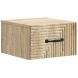  Stenski nočni omarici 2 pcs Sonoma hrast 34,5 x 33 x 20 cm, (5000209808) | Shoptok.si