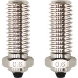 Qidi Tech 2-delni det bimetalnih šob za X-Smart 3/X-Plus 3/X-Max 3/Q1-Pro - 0,6 mm Cene