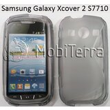  Gumijasti / gel etui S-Line za Samsung Galaxy Xcover 2 S7710 - sivi Cene