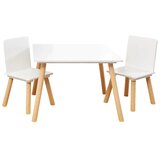 Kinder Home Dečiji sto sa 2 stolice beli Cene