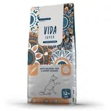 vida super with salmon, fish & super veggies adult dog medium & large breed - 12 kg