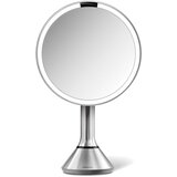 simplehuman Kozmetično povečevalno ogledalo z lučjo ø 20 cm Sensor – | Shoptok.si