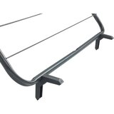 Wenko 63003100 - Stalak za sušenje veša CHAMPION 65x114 cm crni | Eponuda.com