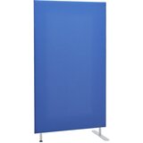 eurokraft pro Predelna stena z zvočno izolacijo, stenska plošča, višina 1800 mm, širina 1000 mm, modre barve | Shoptok.si