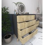 Hanah home komoda s ladicama, krem | Eponuda.ba