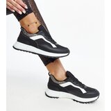 Gemre Black platform sneakers with glitter Evelia | Shoptok.si