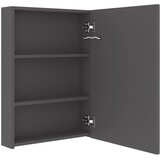  LED kupaonski ormarić s ogledalom sivi 50 x 13 x 70 cm | shoptok.hr