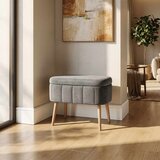 Atelier Del Sofa Mini Oslo - Anthracite Anthracite Pouffe | Eponuda.com