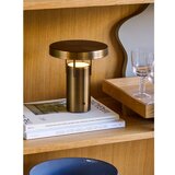Hübsch LED zatemnitvena namizna svetilka v bronasti barvi (višina 20 cm) BringMe – | Shoptok.si